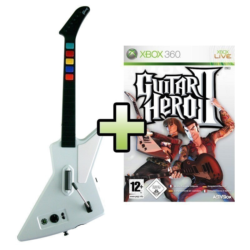 Guitar Hero II + X-Plorer Gitarre