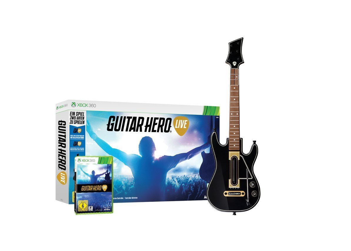 Guitar Hero Live: Wireless Guitar Controller / Guitar + Empfänger + Spiel (DE)