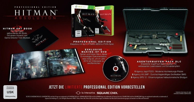 Hitman: Absolution Professional Edition (DE) — Big Box