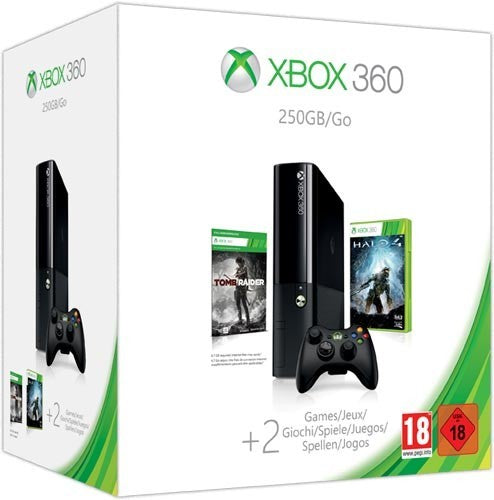 Konsole E 250GB Tomb Raider - Halo 4 Edition — Tomb Raider - Halo 4 Edition