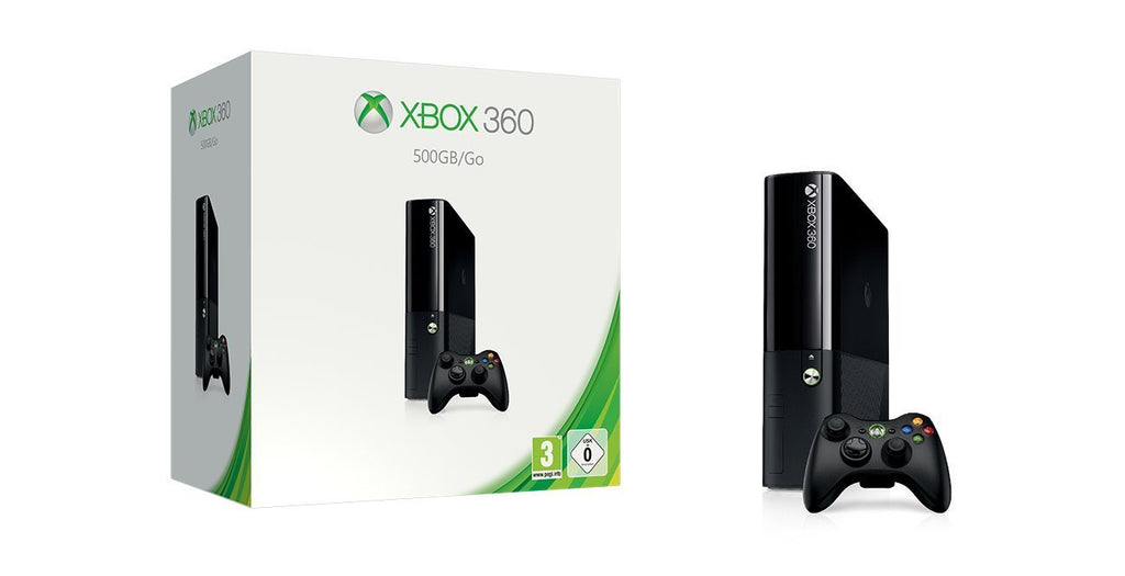 Konsole E 500GB + Original Controller + Zubehör