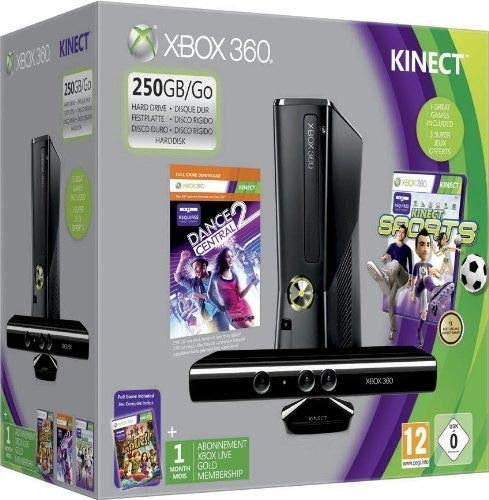 SA 1971: Konsole Slim 250GB Dance Central 2 - Kinect Sports Edition SONSTIGES