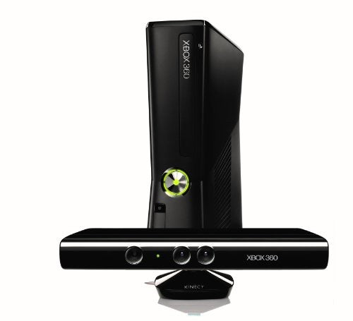 Konsole Slim 250GB glossy-schwarz + Kinect Adventures + Original Controller + Kinect