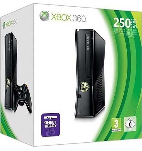 Konsole Slim 250GB matt-schwarz + Original Controller