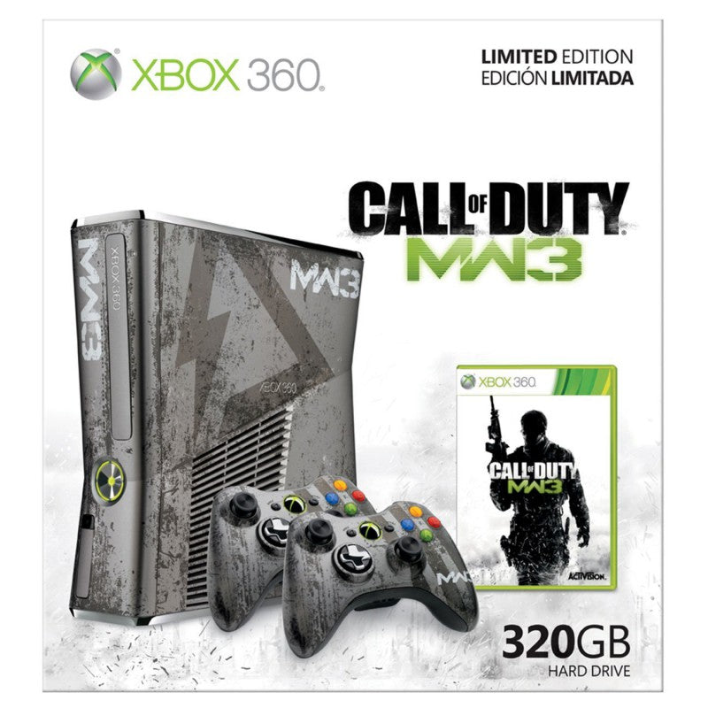Konsole Slim 320GB CoD Modern Warfare 3 Edition + 2 Controller — CoD Modern Warfare 3 Edition