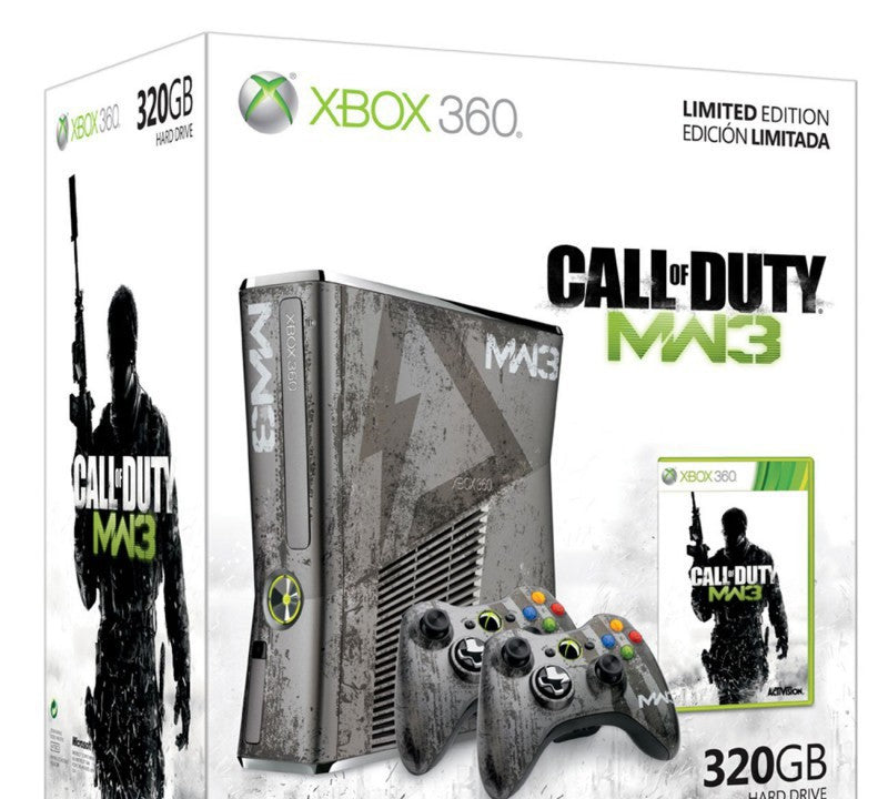 Konsole Slim 320GB CoD Modern Warfare 3 Edition + 2 Controller — CoD Modern Warfare 3 Edition