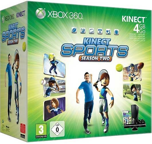 Konsole Slim 4GB Kinect Sports Season 2 Edition — Kinect Sports Season 2 Edition