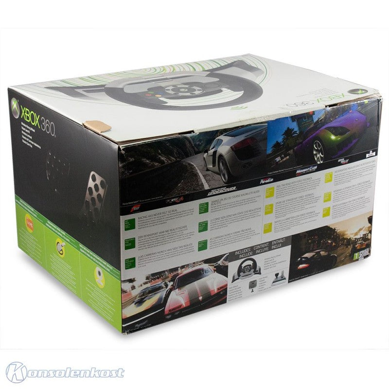 Lenkrad / Racing / Steering Wheel Wireless Force Feedback mit Pedale [Mad Catz]