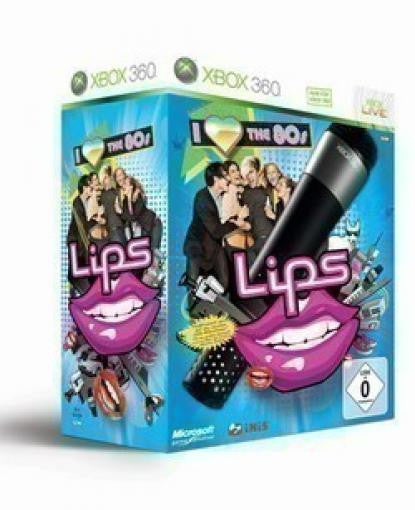 Lips: I love the 80s + Mikrofon (DE)