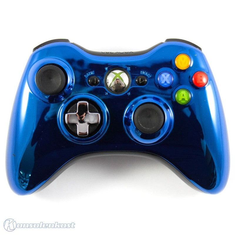 Original Wireless Controller Chrome Blue / blau [Microsoft]
