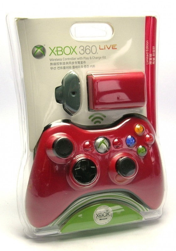 Original Wireless Controller + Play & Charge Kit rot [Microsoft]