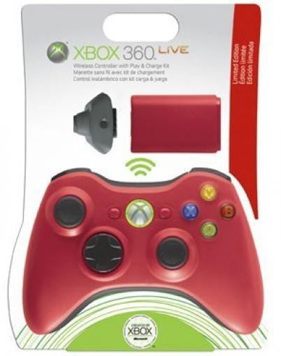 Original Wireless Controller + Play & Charge Kit rot [Microsoft]