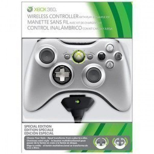 Original Wireless Controller + Play & Charge Kit silber [Microsoft]