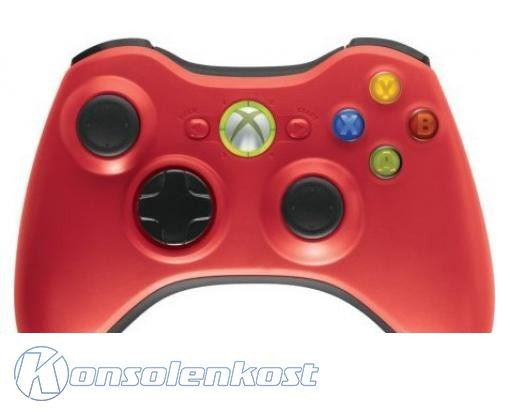 Original Wireless Controller Resident Evil Edition / rot [Microsoft] — Resident Evil Edition / rot