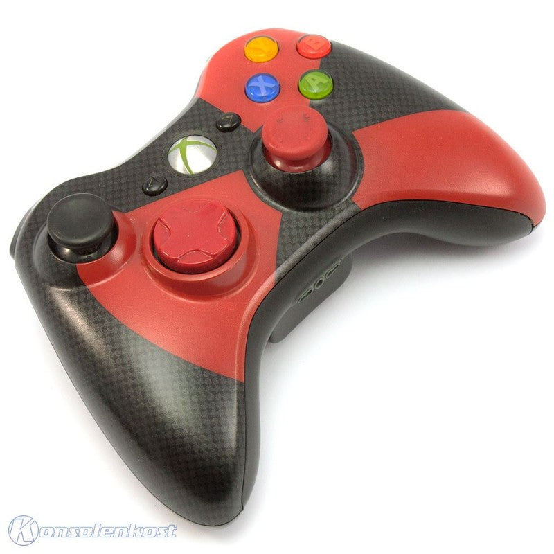 Original Wireless Controller schwarz-rot Radiation [Microsoft]