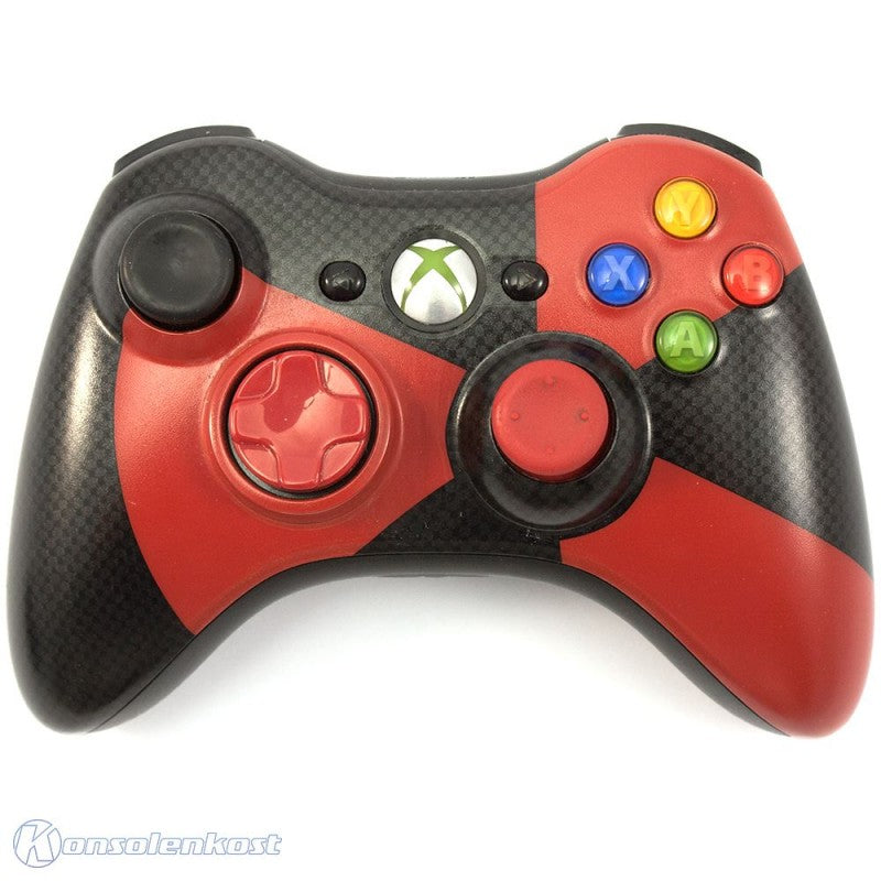 Original Wireless Controller schwarz-rot Radiation [Microsoft]