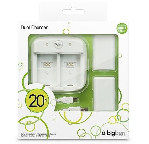 Play & Charge Dual Charger: Ladestation + 2 Akkus [BigBen]