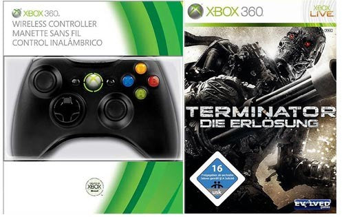 Terminator + Original Wireless Controller schwarz