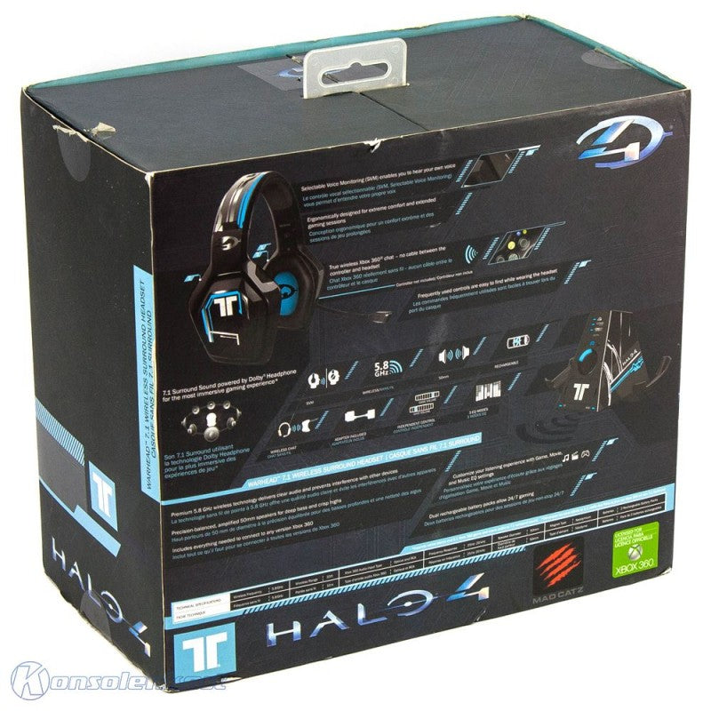 Wireless Headset 7.1 - Warhead Halo 4 Edition [Tritton]