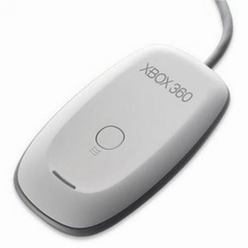 USB Empfänger für Xbox 360 Original Wireless Controller / Receiver weiß