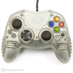 Konsole silber-schwarz Custom Design + Controller silber + Zubehör [Madrics]