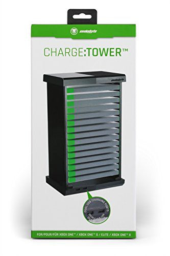 Charge: Tower - Aufbewahrung von Spielen + USB-Anschlüssen [snakebyte]