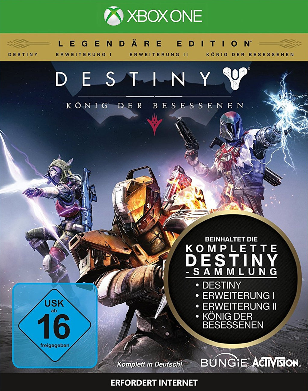 Destiny: König der Besessenen Legendäre Edition (DE)