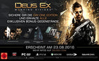 Deus Ex: Mankind Divided Day One Edition (DE) — Steelbook