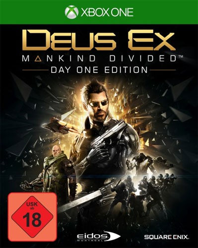 Deus Ex: Mankind Divided Day One Edition (DE) — Steelbook