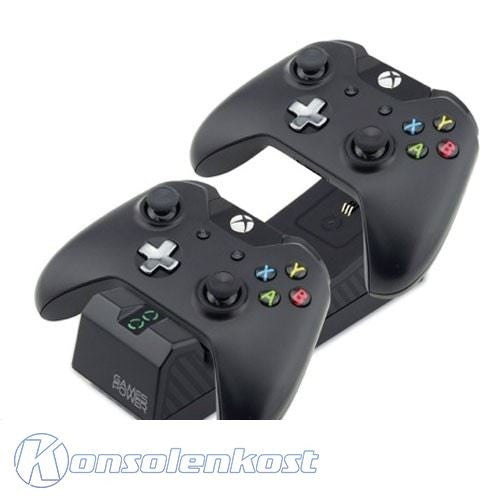 Dual Charging Station / Ladestation für 2 Controller + 2 Akkus [Logic3]