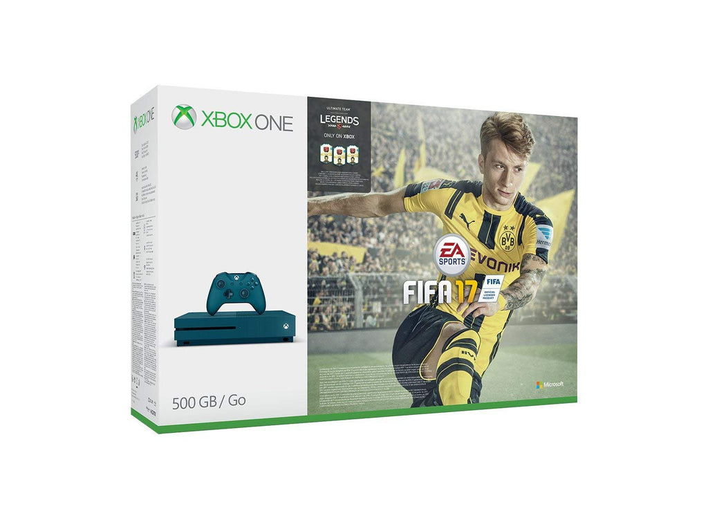 Konsole S 500 GB blau FIFA 17 + Orig. Controller — Special Edition