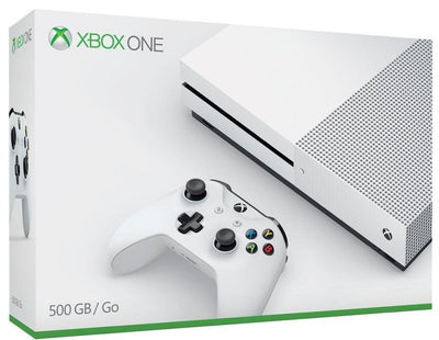 Konsole Slim 500GB weiß + Original Controller + Zubehör