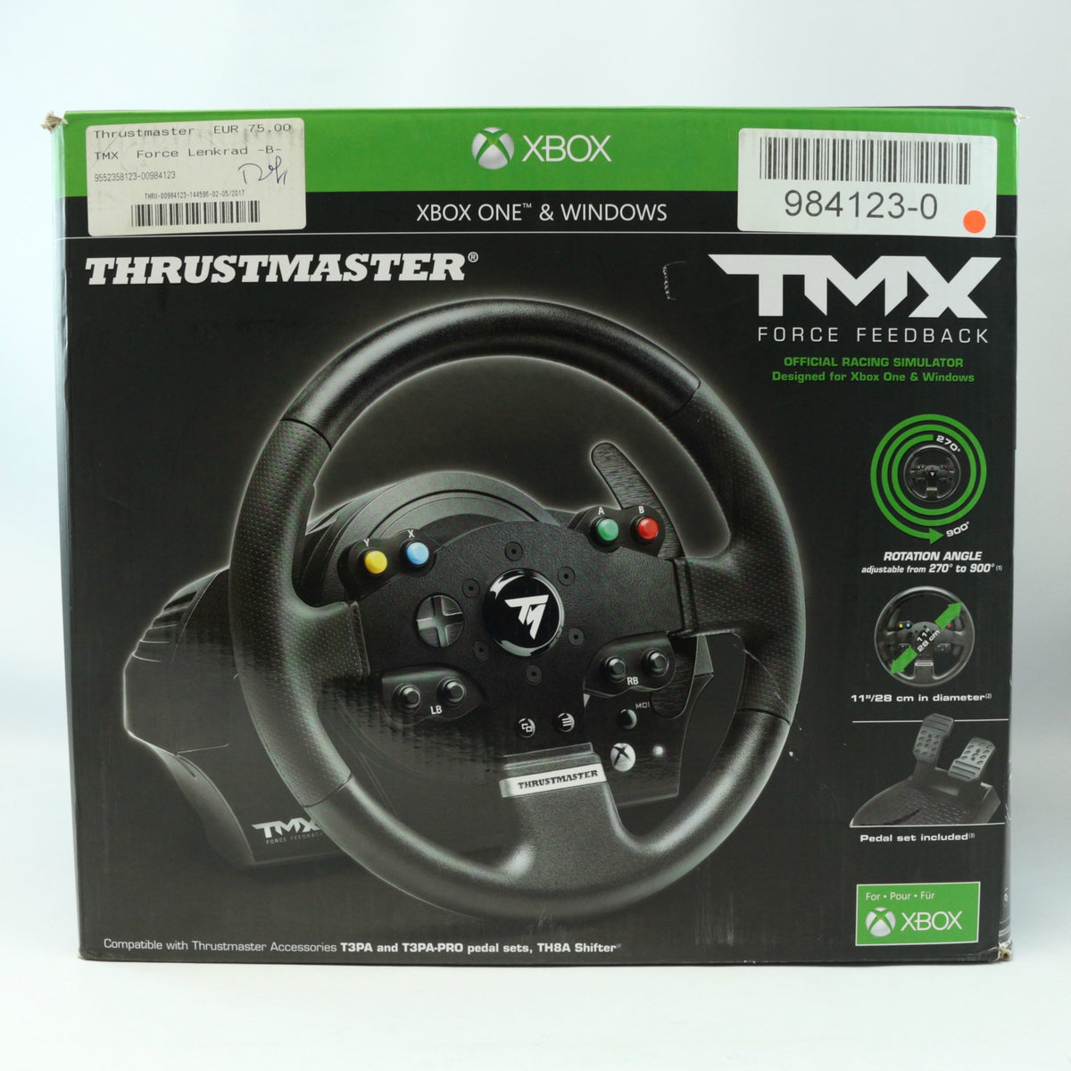 Lenkrad / Racing / Steering Wheel mit Pedale TMX Force Feedback [Thrustmaster]