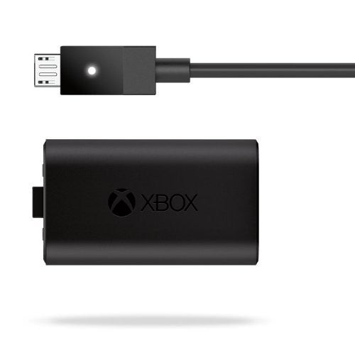 Original Wireless Controller schwarz 2015 Play & Charge Kit [Microsoft]