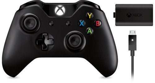 Original Wireless Controller schwarz 2013 Play & Charge Kit [Microsoft]
