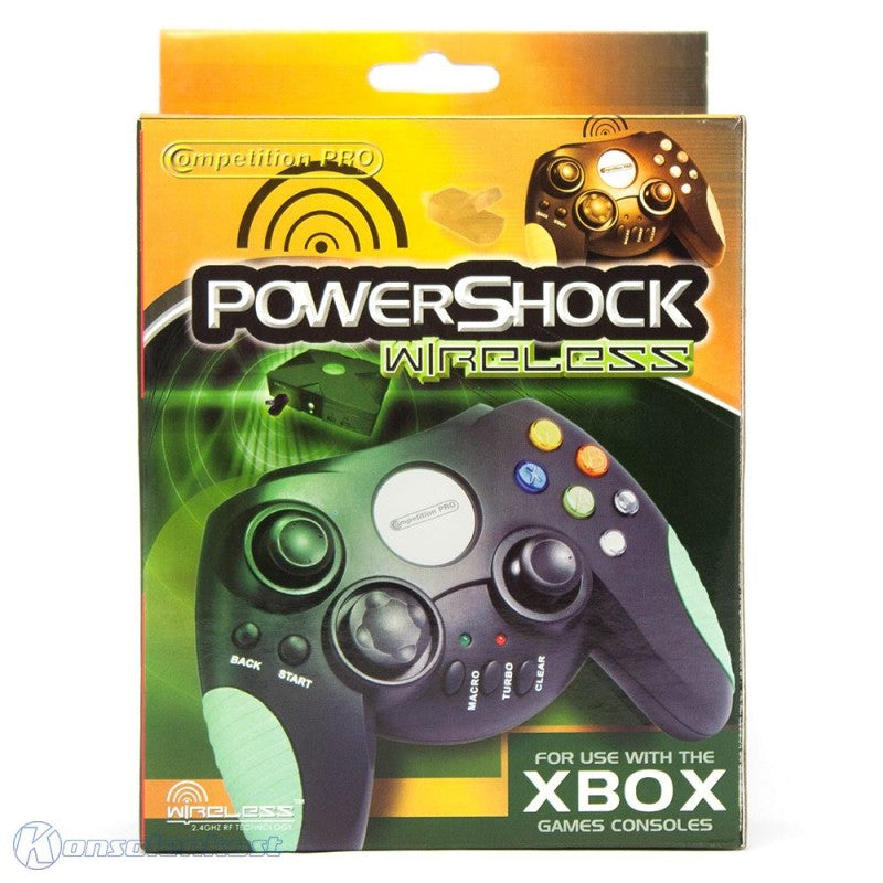 Wireless Controller / Control Pad schwarz Powershock [Competion Pro]