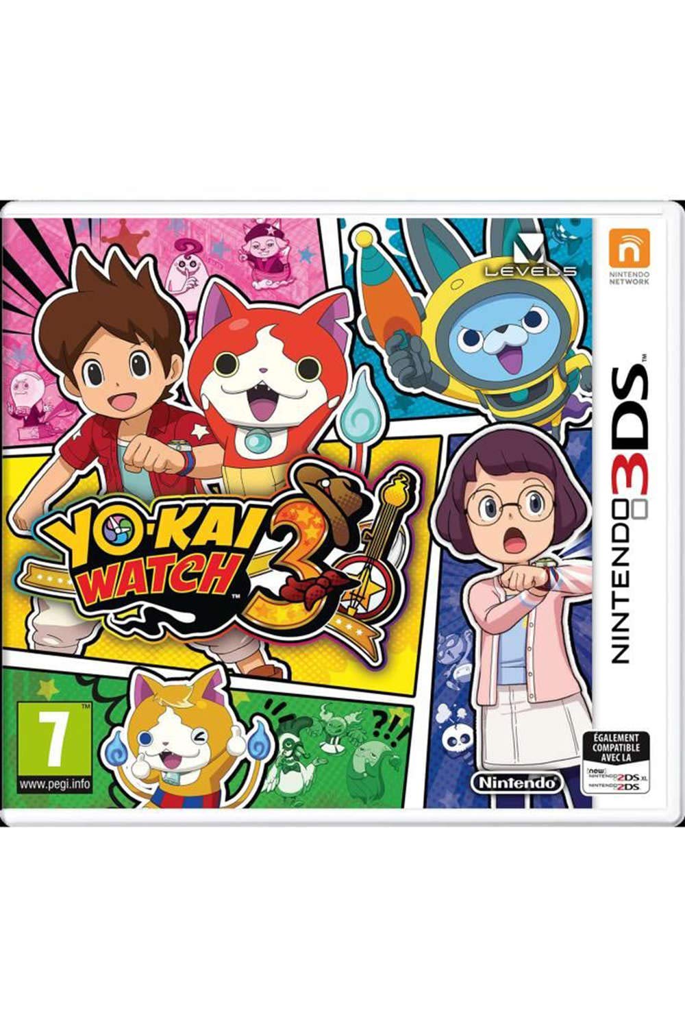 Das Cover von Yo-Kai Watch 3 für Nintendo 3DS
