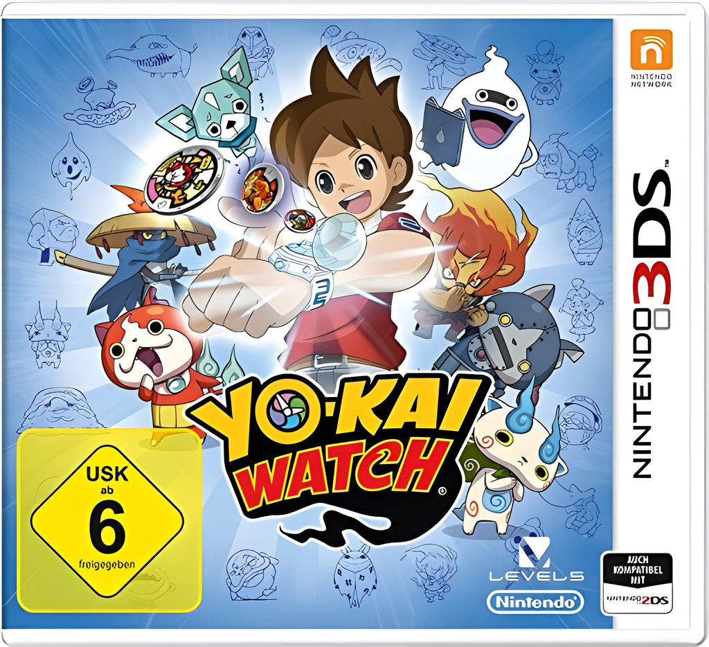 Das Cover von Yo-Kai Watch für Nintendo 3DS