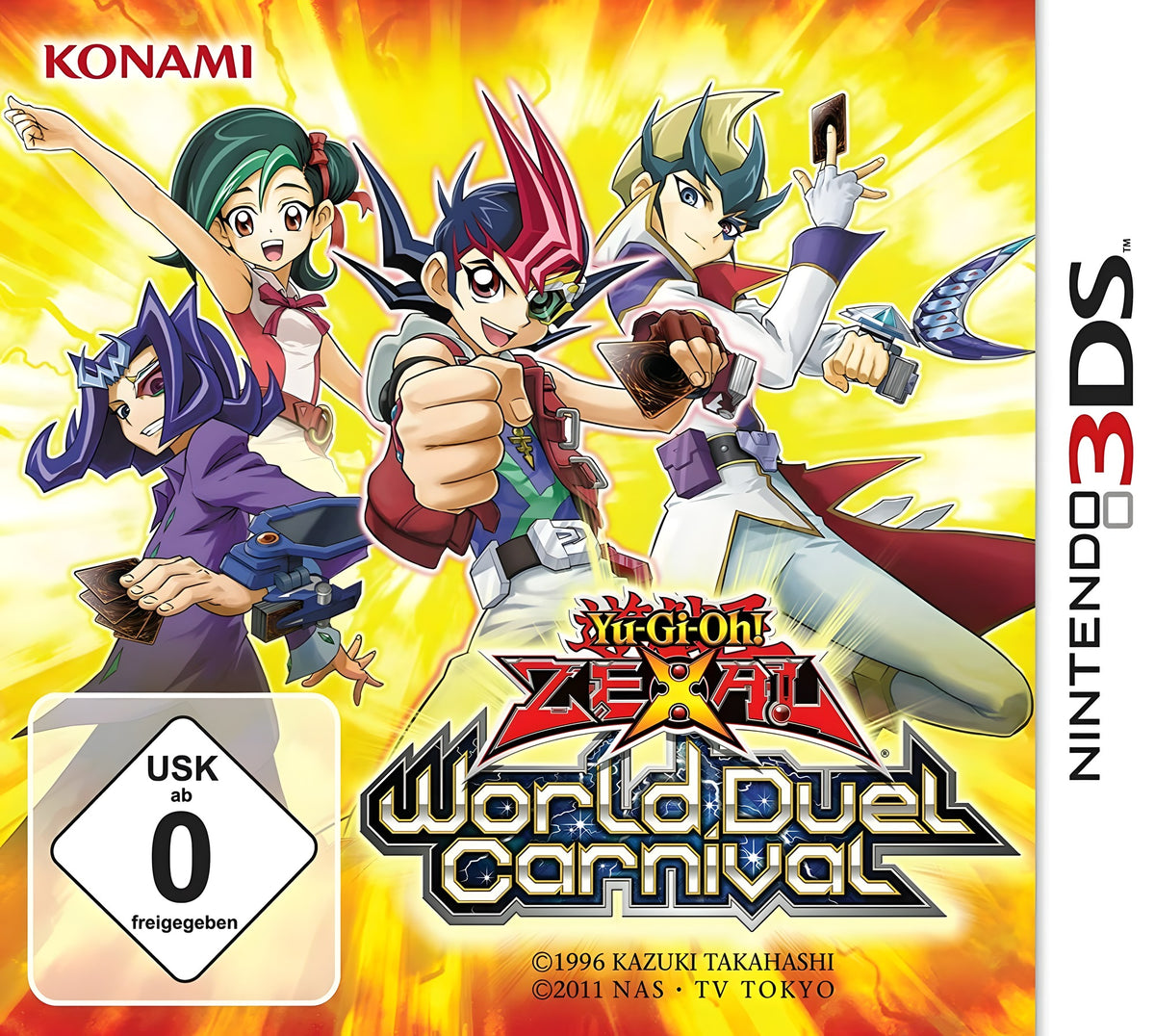 Das Cover von Yu-Gi-Oh! Zexal: World Duel Carnival Bundle für Nintendo 3DS